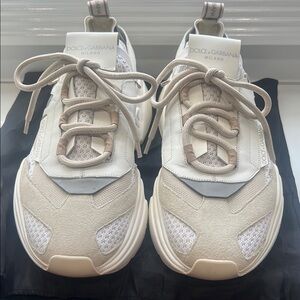 Dolce & Gabbana Beige Sneakers